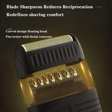 VGR Portable Electric Rechargeable Plastic Shaver For Men V-375 - Black - View 4