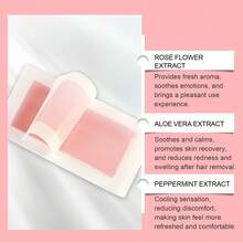 30片/盒 香氛脱毛蜡纸 脱毛蜡条 温和保湿 清爽肌肤 柔滑身体 非常适合腋下 腿部 手部等身体部位脱毛 易加热 男女适用 快速无痛脱毛 - 彩色 - 查看 4