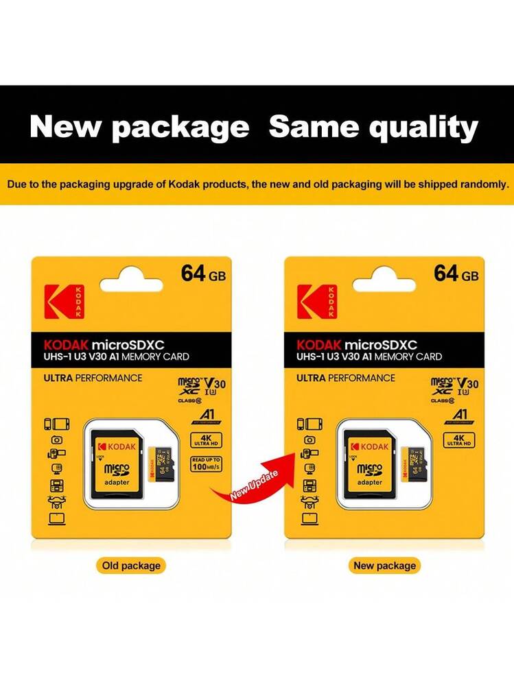 10 Pack ByteFest 64GB Micro SD + 10 Adattatori, UHS-I U3 C10 V4, Per Action Cam, Droni E Dashcam