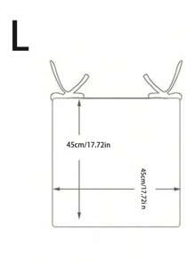 1件/2件套纯色椅垫套，简约涤纶椅垫套，家居装饰礼品，生日/毕业礼物