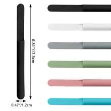 粘性铅笔盒兼容 Apple Pencil Pro 3 2 1 支架适用于 iPad 铅笔保护套平板电脑触控笔袋包套触控笔支架 - 彩色 - 查看 7