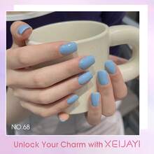 XEIJAYI 9 Pcs 15ml New Popular Macaroon Color Set Nail Gel Polish Semi Permanent Nail Art Soaking UV LED Nail Salon DIY Nail Salon Gel For Spring And Summer - 彩色 - 查看 9