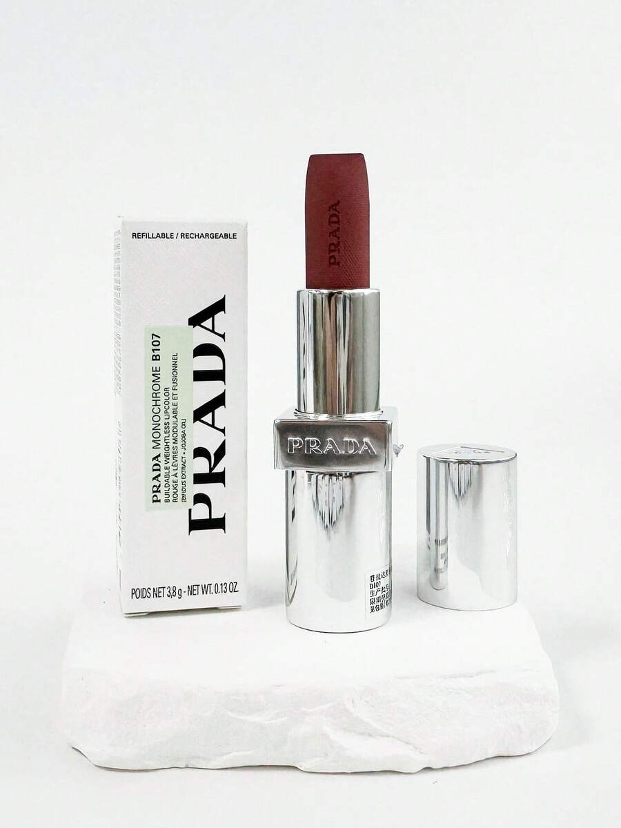 Prada 3.8克轻盈可叠加唇膏，B101/B107 - 3.8g-#B107 - 查看 1