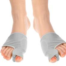 1 Pair Toe Separator With Gel Pads, Non-Slip Toe Protector, Unisex Day & Night Foot Support, Comfortable Toe Spacer Socks, Suitable For Autumn/Winter Insulation,Galentines,Puppy,Carnival,Party Decorations