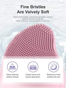 洁面刷硅胶洗脸刷可充电洗脸刷，带护眼功能，电动洗脸刷，清洁按摩