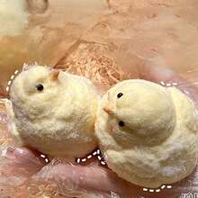 Cute Chicken Squeeze Toy - Stress Relief Artifact, Stress Relief Fidget Toy For Adults (Yellow, 1pc)