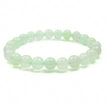 Pulsera bohemia de cuentas multicolor de 8 mm con cuarzo rosa natural y piedras de berilo | Pulsera de cristal curativo con cordón elástico | Equilibrio energético de yoga y meditación | Regalo elegante de cuentas redondas