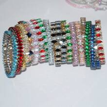 1pc Fashion Cubic Zirconia Decorated Open Ring, Suitable For Women's Daily Wear, Holiday & Friendship Gift