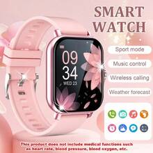 Smart Watch, Wireless Calling/Dialing, SMS Reminder, Multiple Sports Modes, Call Reminder And Rejection, Weather Forecast, Unisex, Suitable For IPhone/Android, Holiday Gift, Birthday Gift. - 彩色 - 查看 12