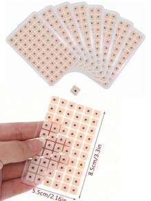 5040pcs/2400pcs/600pcs Ear Acupressure Massage Sticker Set, Ear Acupoint Massage Stickers, Ear Seed Stickers, Bean-Shaped Ear Stickers, Massage Stickers, Ear Acupoint Stimulation Stickers, Activate Ear Acupoints, Relieve Stress And Anxiety, Also Have Advanced Reflexology Massage Sticker Functions - Suitable For Ear Acupuncture - Multicolor - View 12