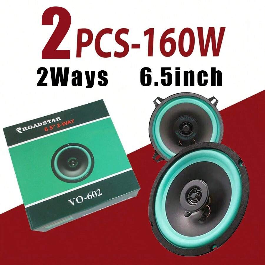 2pcs 4/5/6.5Inch Car Speakers HiFi Coaxial Car Subwoofer Universal Automotive Audio Music Full Range Frequency Car Stereo Speake - 2 - 查看 1