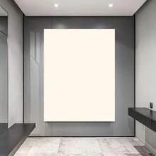 1pc 30*40cm(12*16inch) Framed Winter Wonderland Lamp Post Snow Scene Canvas Wall Art HD Framed Print, Modern Classic Living Room, Bedroom, Office, Kitchen Decor Cozy Holiday Home Gift, Bedroom Decor