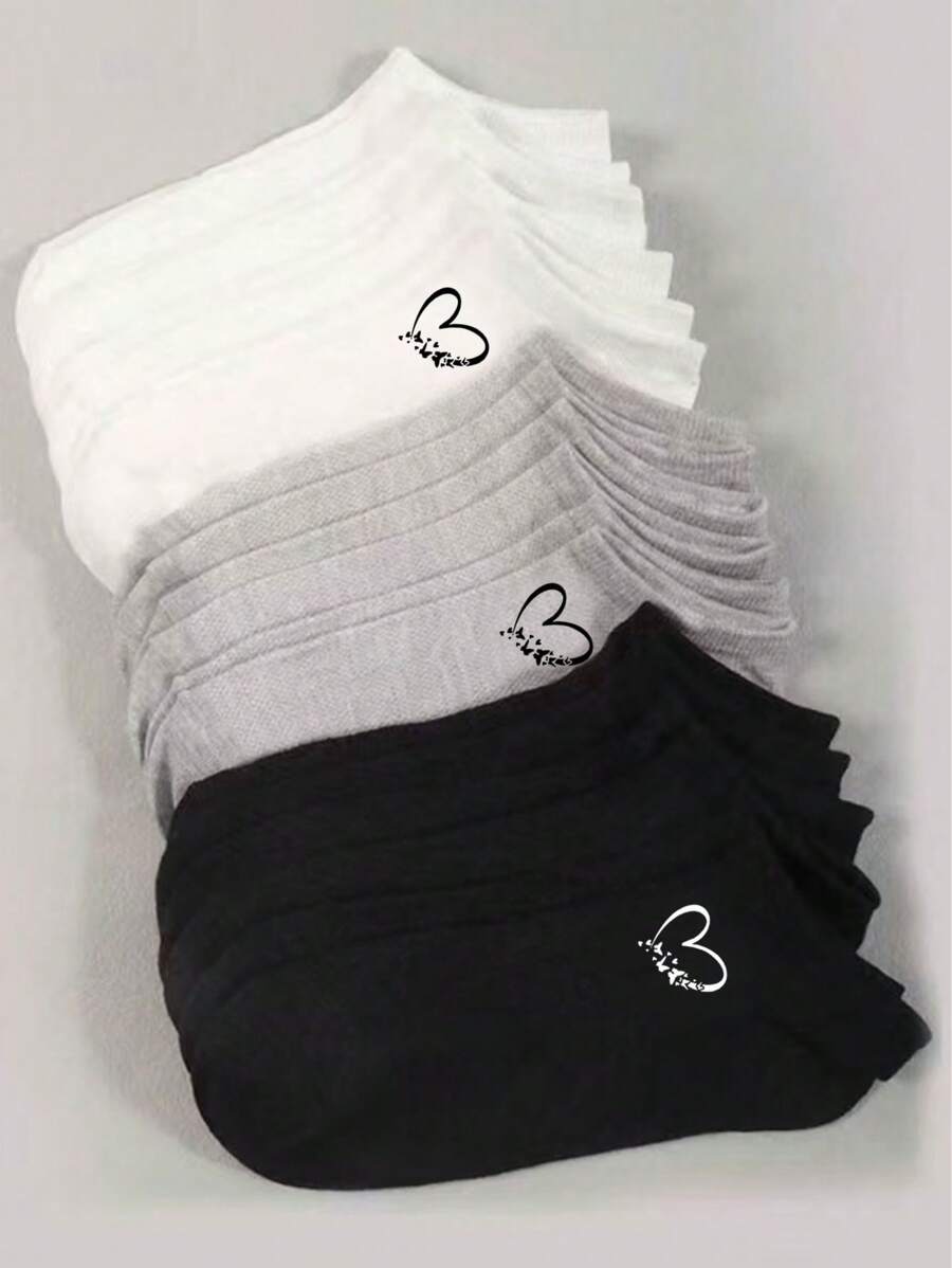 100pcs/80pcs/50pcs/30pcs/20pcs/10pcs/8pcs/4pcs Comfortable, Moisture-Wicking, Anti-Bacterial, Breathable Knit Lined Socks - Great Mother's Day Gift, Suitable For Men And Women, Long Socks, Sweat-Absorbing, Odor-Resistant, Elastic & Soft, Fashionable Solid Colors, Suitable For Spring, Summer, Autumn, Winter, Casual Wear, Daily Wear, And Yoga/Sports Activities