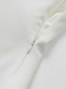 Women's Solid Color Casual Fashionable Halter Backless Crop Top, Summer