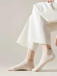 1/5/8 par jednolitych kolorów, śliczne, cukierkowe skarpetki do kostki na powrót do szkoły, miękkie i wygodne skarpetki w stylu college'u dla kobiet, odpowiednie dla par, na różne okazje, na każdą porę roku