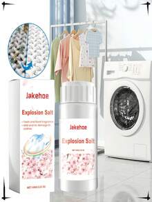 100g Floral Scented Oxygen-Activated Laundry Detergent Powder, Gently Removes Grease, Long-Lasting Fragrance, Softens & Protects Fabrics