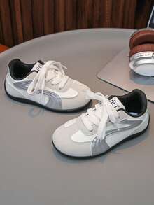 Autumn Retro New Style Sports Shoes Color-Block Breathable Casual Shoes Unisex Student Shoes Lightweight And Non-Slip Shoes