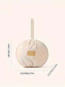 1pc Round Underwear Storage Bag, Lightweight And Easy To Carry, Ideal For Organising Bras And Underwear When Travelling. Convenient For Sorting And Storing, Can Be Carried By Hand Or Hung Up, One For Each Family Member, A Must-Have For Home And Travel. - Multicolor - View 9