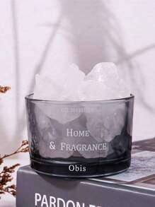 حجر بلوري معطر، حجر موزع العطر، ديكور عطري، عطر بدون لهب، عطر للحمام