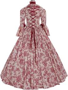 Party Limited Edition  Women's Victorian Rococo Dress Temperament Evening Dress Inspiration Maiden Horn Sleeve Costume