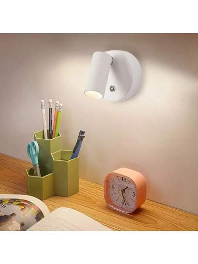 ABS Material LED Wand Lamp, USB Powered, 360° Rotatable Night Light, Touch Switch, Adjustable, Moderne St alone Or Magnetic Mounted Spotlight Indoor/Outdoor/Living Room/Dining Room/Bedroom/Bar view 9