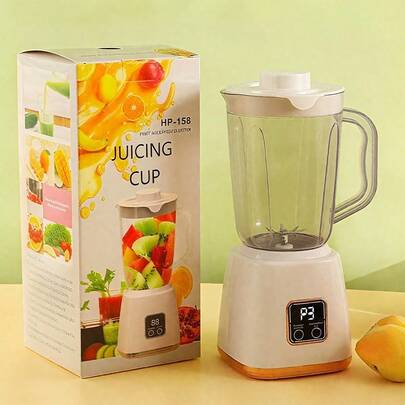Mini Liquidificador Triturador Compacto 7.4V  com USB Recarregável Com LED HP-158