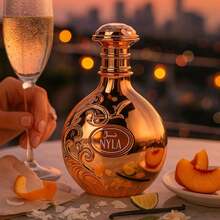 Arabiyat Prestige, Nyla Vanielle Perfume, Vanilla & Caramel Body Spray, Sweet & Sensual Scent Eau De Toilette, Long-Lasting Fragrance Alcohol-Free Fragrance, For Women, Elegant Rose Gold Bottle, 2.7 Fl Oz Travel-Friendly Spray, Formaldehyde-Free, Daily Use & Gift Idea(Rose Gold) - Sweet - View 3