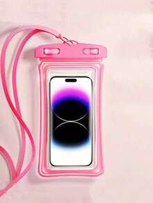 防水袋通用IPX8防水手机袋气囊防水手机袋游泳水下防水手机壳沙滩手机干燥袋适用于智能手机 - 彩色 - 查看 21