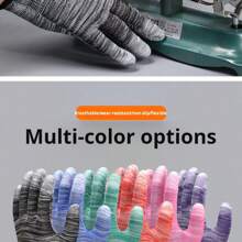5 Pairs Breathable Gardening Gloves - Anti-Slip Design, Abrasion Resistant, Fatigue Resistant Work Gloves For Digging, Planting And Weeding