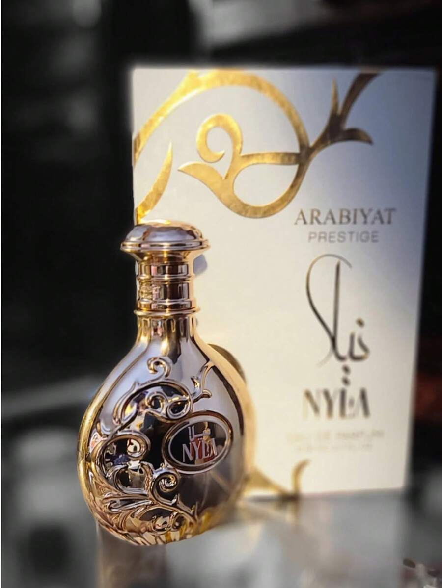 Arabiyat Prestige, Nyla Vanielle Perfume, Vanilla & Caramel Body Spray, Sweet & Sensual Scent Eau De Toilette, Long-Lasting Fragrance Alcohol-Free Fragrance, For Women, Elegant Rose Gold Bottle, 2.7 Fl Oz Travel-Friendly Spray, Formaldehyde-Free, Daily Use & Gift Idea(Rose Gold) - Sweet - View 1