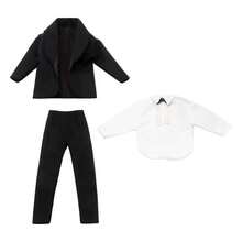 1/6 Doll Clothes Male Doll Daily Wear Casual Suit Shirt Pants Wedding Party Suit Man Doll Suit Clothes 30cm Doll Accessories