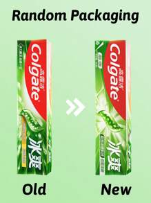 colgate 4 Pcs, Ice Blast Toothpaste, Tea Scent, Breath-Freshening, Intense Coolness, Anti-Cavity, Strengthening Teeth,(480g/16.93 Oz )