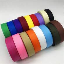 1Roll 5yards 30mm PP Webbing Strap Canvas Polyester Ribbon For Knapsack Strapping Bags Crafts DIY Belt Bag Dog Accessories