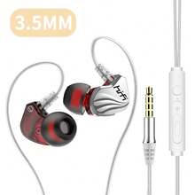 KZ VAORLO 9D 高保真深沉低音耳机，3.5mm AUX/Type-C接口，内置DAC芯片，7.1环绕立体声，入耳式有线耳机，配备高清麦克风，无损音乐，运动游戏耳塞，广泛兼容 - 彩色 - 查看 14