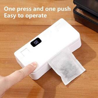 RAF Mini Electric Sealing Machine, Seals Food Freshness And Snack Packaging Bags, Suitable For Home And Outdoor Snack Preservation, Sealing Machine, Kitchen Food Preservation Tool, Halloween And Thanksgiving Special Offer