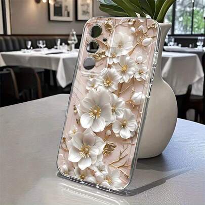 White Flower Patter…