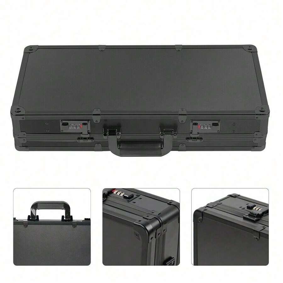 YUNRUX Barber Travel Organizer Tool Box Case Scissors Hair Clipper Suitcase Clipper - A - 查看 1