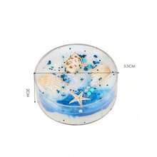 6pcs 5.8cm*5.8cm Shell-Themed Scented Candle Gift Set With Pearl & Glitter Accents - 6 Unique Scents For Romantic Ambiance, Perfect For Valentine's Day & Graduation Gifts Candles With Crystal & Ocean Shell Decor