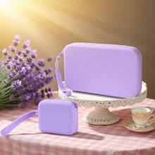 Large Square Silicone Cosmetic Bag, Beach Bag, Hand Bag, Wristlet Pouch, Travel Toiletry Organizer Bag, Makeup Brush & Phone Multi-Function Storage Bag Room Decors, Makeup Bag, Travel Essentials, Organizer, Storage, Makeup Organizer, Makeup Bag, Toiletry Bag, Desk Organiser, Cosmetic Bag, Makeup Bag Make Up Pouch, Make Up Bags, Makeup Bag, Bag, Make Up Pouch, Travel Essentials, Makeup Bag, Cosmetic Bag, Large Capacity, Large Makeup Bag,Gifts For Women,Christmas Gifts,Gift Ideas For Women - Multicolor - View 23