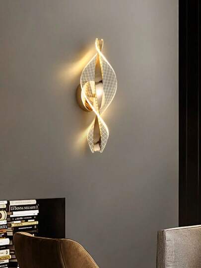 1PC Moderne Wand Lamp, High Transmittance Acrylic Body, LED Strip, Bedroom, Living Room, Study, Bedside, Corridor ative Lamps