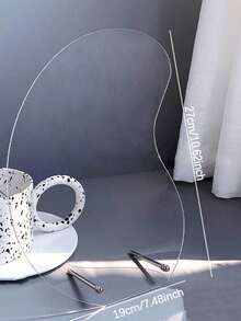 日式美甲展示板，甲片架，亚克力美甲样品展示架，花卉、圆形、云朵图案，适用于指甲油、凝胶指甲油色卡展示，美甲沙龙展示工具 - 彩色 - 查看 10