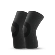 1 Paar Kompressionsärmel für Knie für Männer und Frauen, Baumwoll-Kniebandage Beinunterstützung für Laufen, Schmerzmanagement, Arthritisschmerzlinderung - Verschiedenfarbig - Übersicht 15