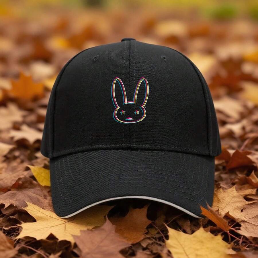 Baseball Cap Bad Rabbit Colors 2   Golf Dad Hat Adjustable Original Classic Cotton Hat Plain Cap Men Women - màu đen - Xem 1