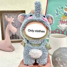 New 1-3 Generation 15-17cm LABUBU Pendant Set: Rabbit, Lamb, Elephant, Takoyaki. Clothes For LABUBU Dolls, Suitable For LABUBU Party And Gathering. (Clothes Only, No Shoes) - Multicolor - View 5