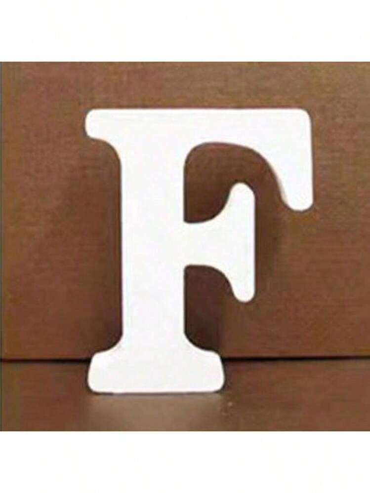 1pc 3.14 Inch White Uppercase Letter Decor, DIY Craft, PVC Material Home Decor, Wedding Decoration, Photography Prop, Valentine's Day Supplies - Multicolor - View 29