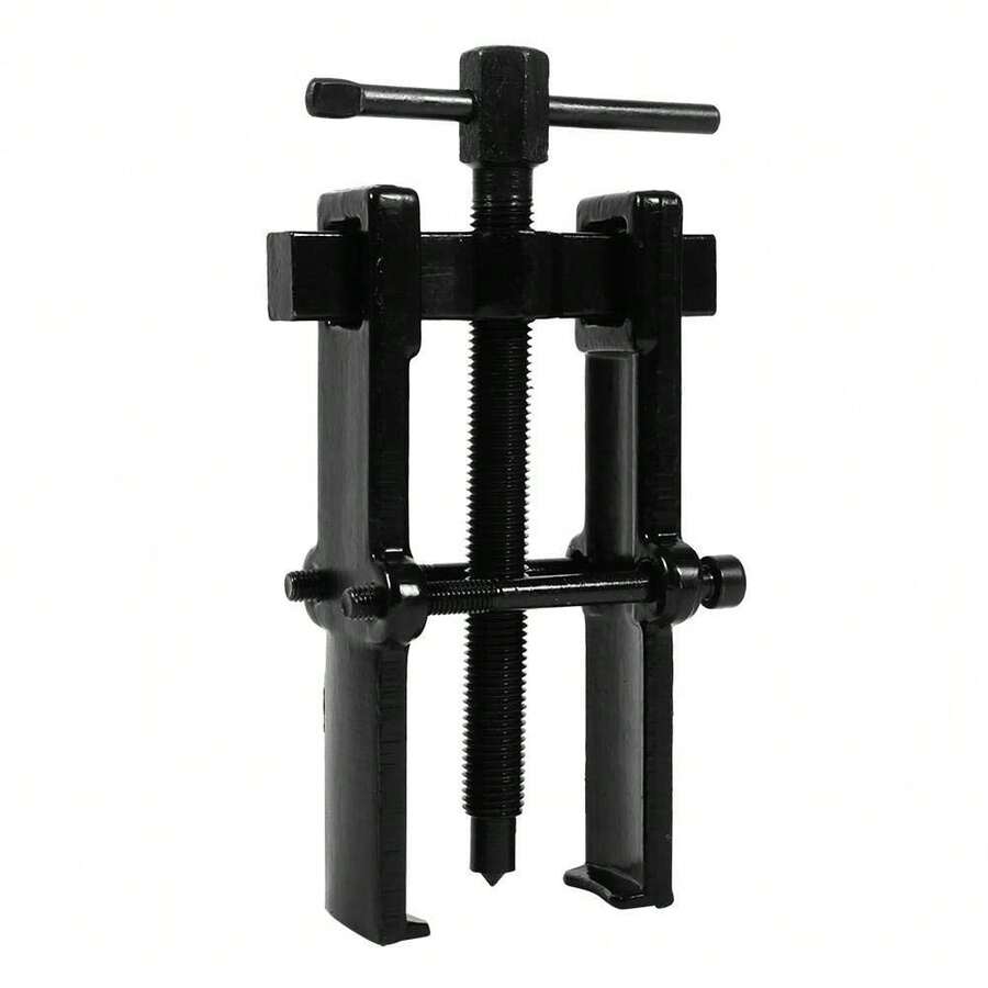 Herramienta extractora de rodamientos dedosmandíbulasdeacero al carbono, extractor de poleas de bomba ajustable, para Volante automotriz(6 pulgada) - Negro - Ver 1