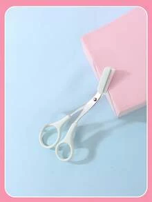 全新 Bent Moon 眉毛修剪工具套装，含眉梳和修剪器，眉毛剪刀，微距剃须刀，完美的眉毛修剪工具，更好地控制长度，修剪眉毛，家庭美容小工具，带迷你梳子的脱毛剪刀，面部脱毛，修剪器，美发用品，耐磨 - 彩色 - 查看 23