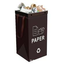 1pc/3pcs Foldable Trash Can, Reusable, Easy To Clean, Large Capacity, Durable Garbage Bin For Outdoor, Kitchen, Living Room Waste Sorting