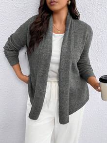 كردجان نساء سادة كاجوال بمقاسات كبيرة