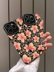 1 Ốp lưng điện thoại silicon mềm họa tiết hoa mới, chống trầy xước, tương thích với Apple và 15/15PLUS/15PRO/15PROMAX, chống nước, chống sốc, chống rơi - Nhiều màu - Xem 5